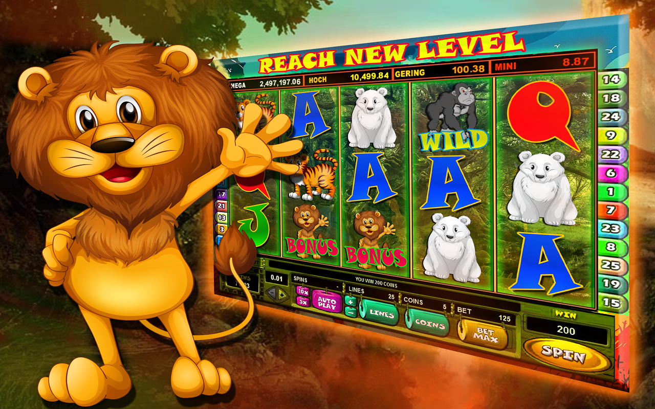 Mega Moolah savanna ve jackpot temalı görsel